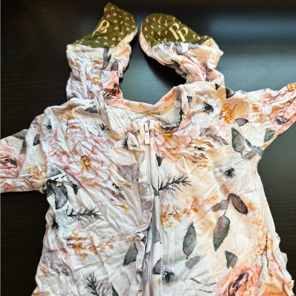 Posh Peanut  - Harlow Floral Footie